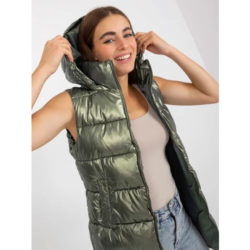 Honey Winter Vest-NM-KZ-D2-3818.98P-dark green