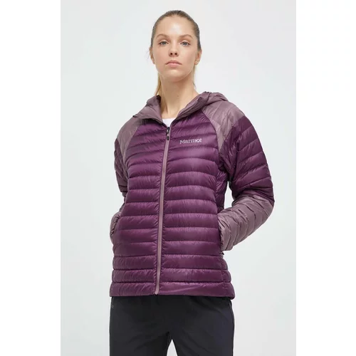 Marmot Sportska pernata jakna Hype boja: ljubičasta