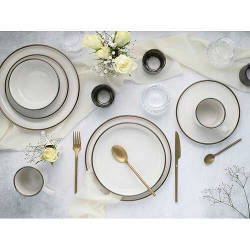 Creatable KOMBINIRANI SERVIS Nordic Festive Creme Slike