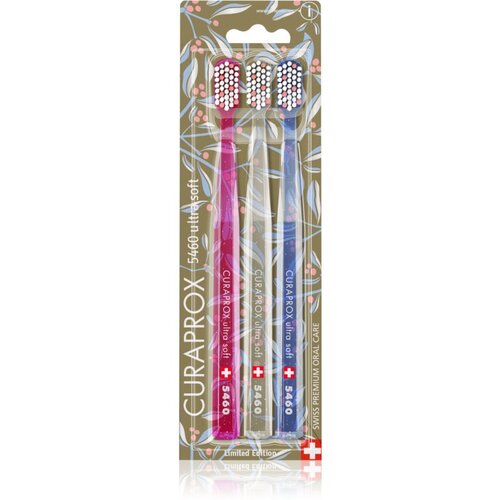 Curaprox Limited Edition Flower četkica za zube 5460 Ultra Soft 3 kom Slike