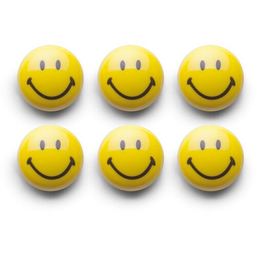 ZELLER Set magneta "Smiley", 6-1, Ø 3 cm, plastični, 11204 Cene