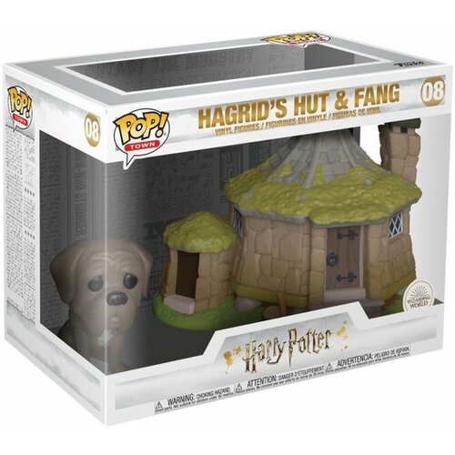 Funko Harry Potter POP! Town - Hargrid''''s Hut W/Fang Slike