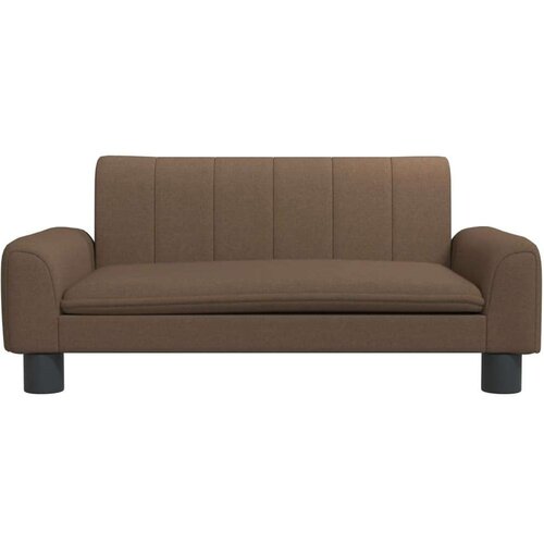 vidaXL Dječja fotelja smeđa 70 x 45 x 30 cm od tkanine Cijene