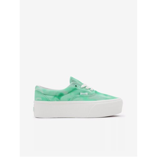 Vans Light Green Women&amp;#039;s Sneakers on the Platform - Women Slike