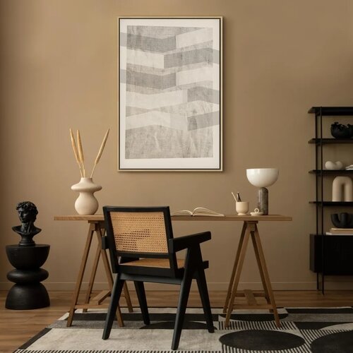  Slika - Chiaroscuro (1 Part) Vertical 60x90 U prirodnom drvenom okviru Slike