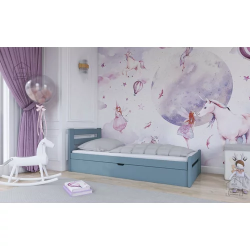 Lano Otroška postelja Nela - 80x180 cm - Siva