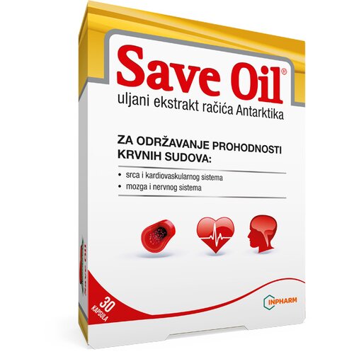 Inpharm save oil 30 kapsula Cene