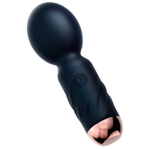 SuperLove Roundy Magic Vibrating Wand Stimulator Black Slike