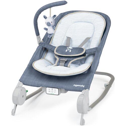 Kids II INGENUITY LEZALJKA HAPPY BELLY™ CHAMBRAY 0-6m (SA MASAZEROM ZA GRCEVE) Cene