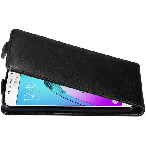 Cadorabo Ohi&scaron;je, združljivo z Samsung Galaxy A3 2016 v nočna črna - Za&scaron;čitni ovitek v obliki flipa z magnetnim zapiranjem, (20551971) Cene