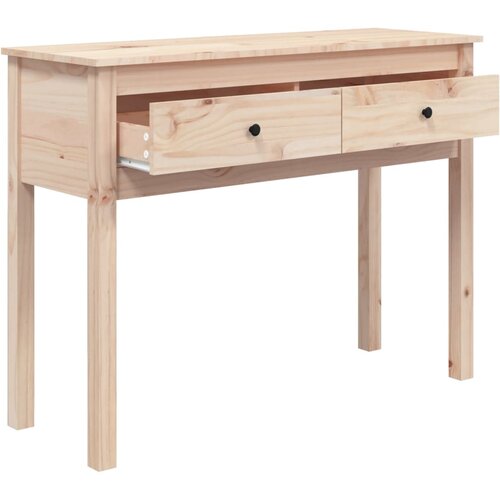  Konzolni stol 100x35x75 cm od masivne borovine Slike