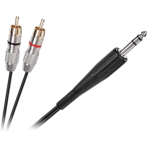  Kabel JACK 6.3 stereo - 2RCA 1,8 m Slike