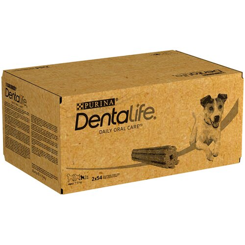  20 % popust na Purina Dentalife prigrizke za dnevno nego zob! - Za male pse (7-12 kg) - 108 palčk (36 x 49 g) Cene