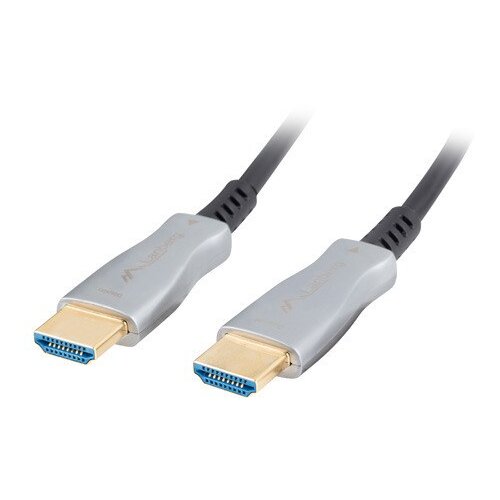 Lanberg CA-HDMI-20FB-0800-BK HDMI cable 80 m HDMI Type A (Standard) Black, Silver Slike