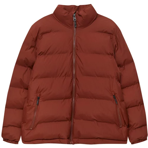 Pull&Bear Zimska jakna hrđavo smeđa