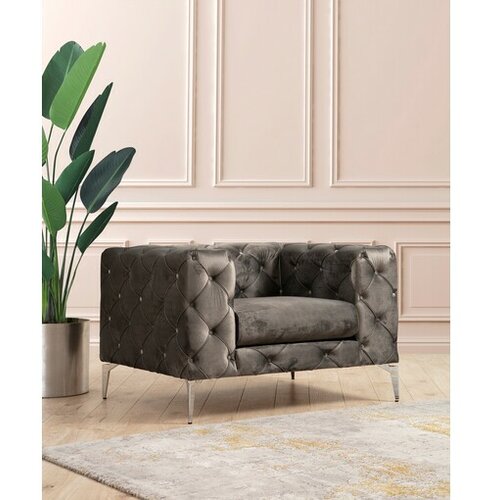 Atelier Del Sofa stolica s naslonom Como - antracit Cene