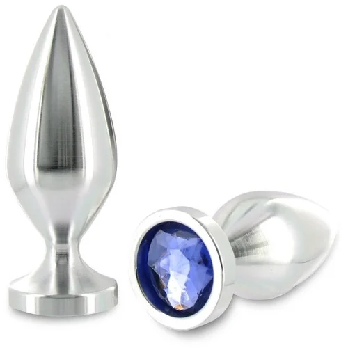 Metal Hard METALHARD ANAL PLUG DIAMOND CRISTAL SMALL 5.71CM