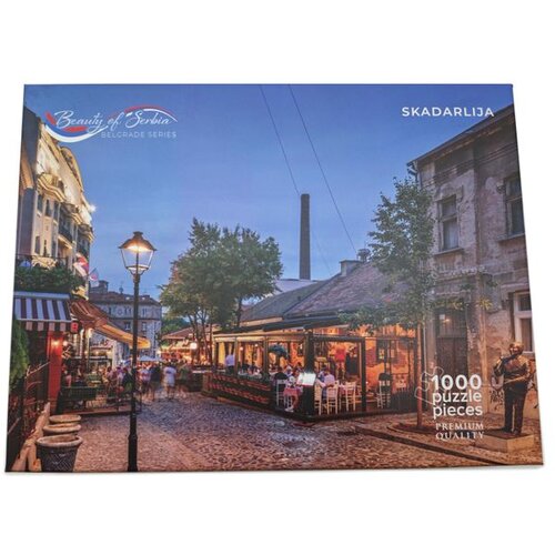 Beauty of Serbia puzzle puzzle - skadarlija 1000 pcs ( 1003 ) Cene