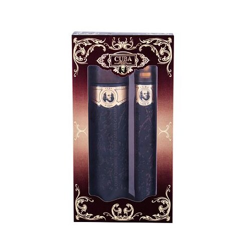 Cuba Gold darilni set toaletna voda 100 ml + toaletna voda 35 ml za moške Cene