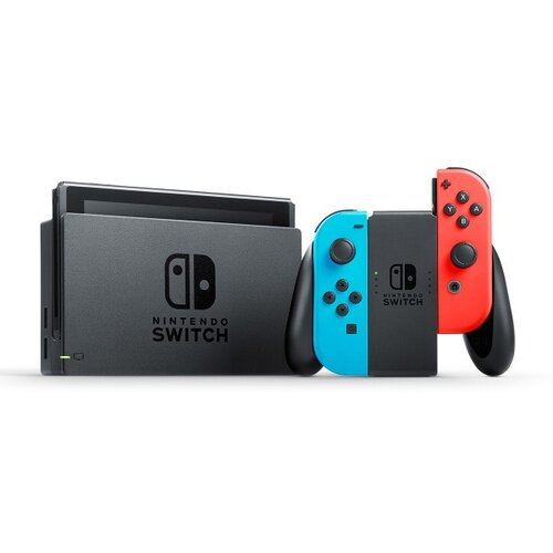Nintendo switch console neon red/blue V2 2019 Cene