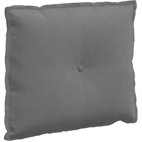 vidaXL Poglavni vzglavnik Temno siva 60 x 50 cm Mikrofiber tkanina, (5000278289) Cene