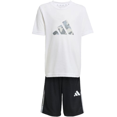 Adidas Odjeća za vježbanje &amp;#039;Essentials&amp;#039; crna / bijela Slike