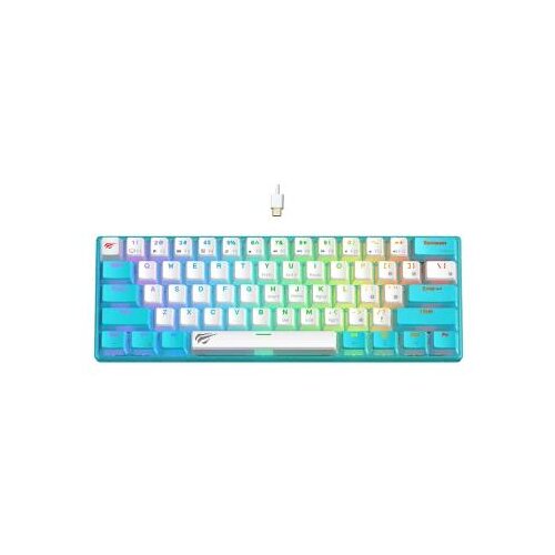 Havit KB903L tastatura plavo-bela ( 66056 ) Slike