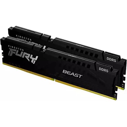 Kingston DRAM 32GB 5200MT/s DDR5 CL40 DIMM (Kit of 2) FURY Beast Black XMP Cene
