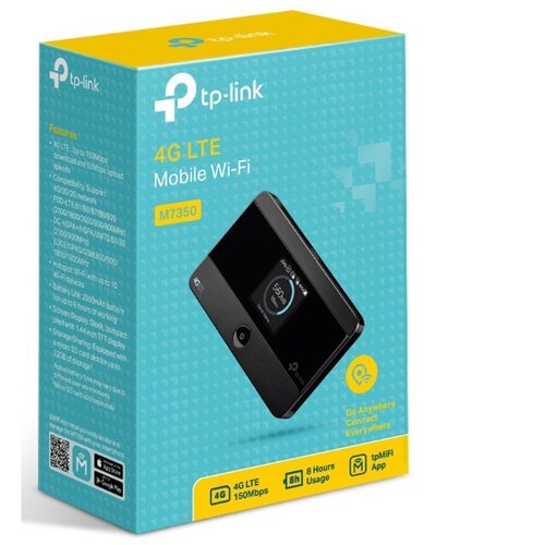 Tp-link Bežicni ruter M7350 Wi-Fi/N150/150Mbps/3G/4G LTE/Mobile/SIM/microSD/TFT/1 interna antena Cene