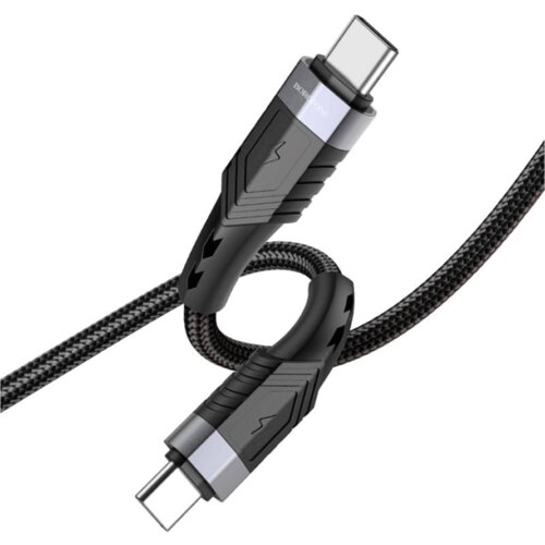  USB kabal BOROFONE BU35 Type-C Influence charging data cable black USB to Type-C, 1,2m, 3A Cene