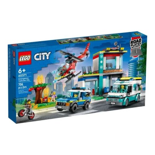 Lego City - 60371 Glavni štab vozil za nujno pomoč Cene