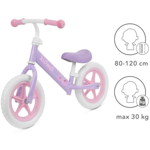 Kidwell Rebel dječji bicikl bez pedala, ljubičasti Slike