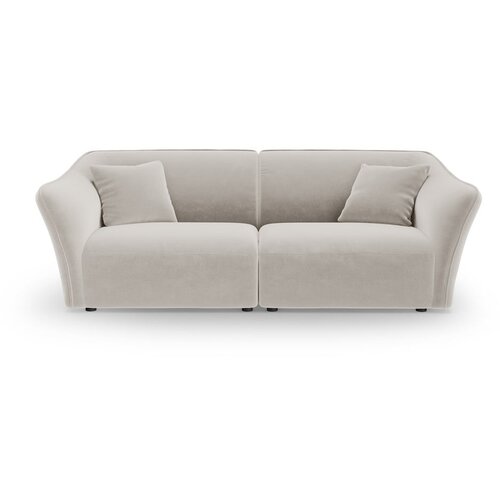 Cosmopolitan Design Bež baršunasti sofa 206 cm Tokyo – Cijene