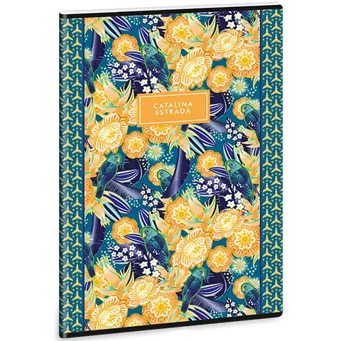 Ars Una catalina estrada parrot extra kockasta bilježnica 40 listova A/4 Cijene
