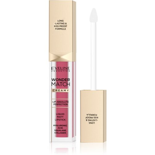 Eveline Cosmetics Wonder Match dolgoobstojna tekoča mat šminka s hialuronsko kislino odtenek 03 Mauve 6,8 ml Cene