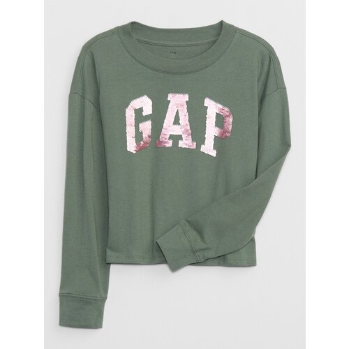 GAP Children's T-shirt with metallic logo - Girls Cijene