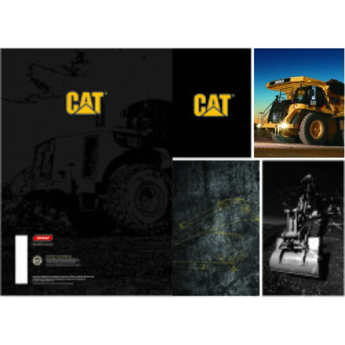 Target mapa A4 z elastiko caterpillar 17787 Slike