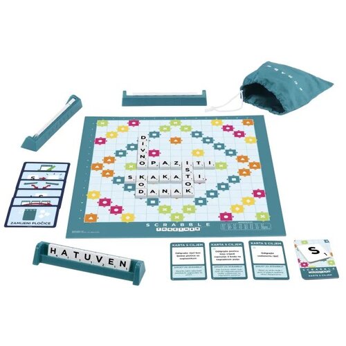 Mattel family scrabble original 2u1 Slike