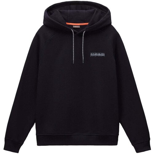 Napapijri Back Graphic Hoodie Black Crna Slike