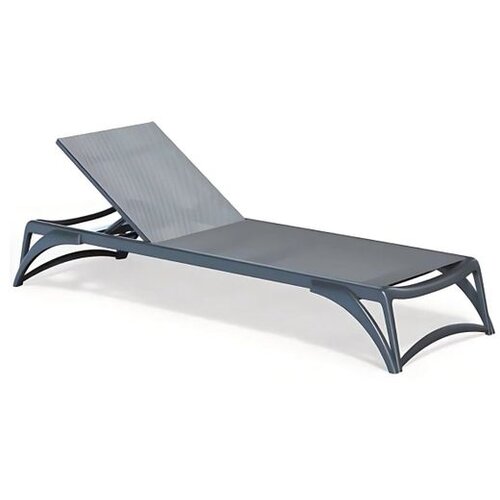 Hanah home Aluminium - Dark Grey Dark Grey Sunlounger Cene