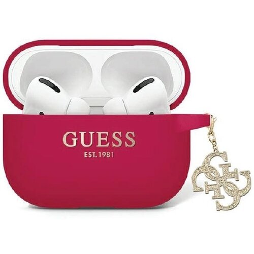 Guess OVITEK GUAP2LECG4M ZA AIRPODS PRO 2 OVITEK VIJOLIČEN/MAGENTA TEKOČI SILIKONSKI BLE&Scaron;ČEČ TRIKOTNIK ČAR, (22006259) Cene