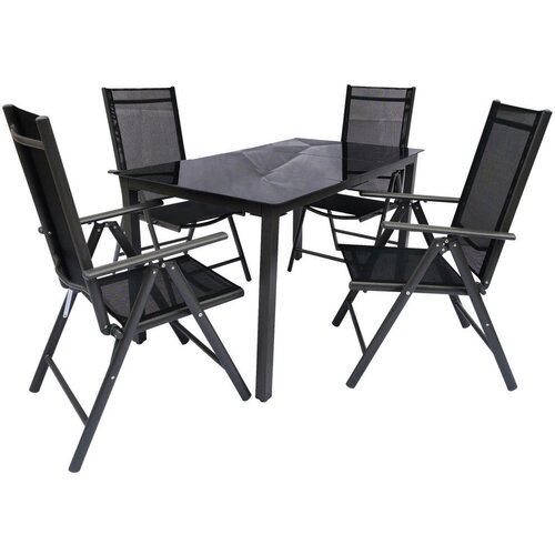 Gardenson Vrtni Set Kalia, Črna, 5-Delno Slike