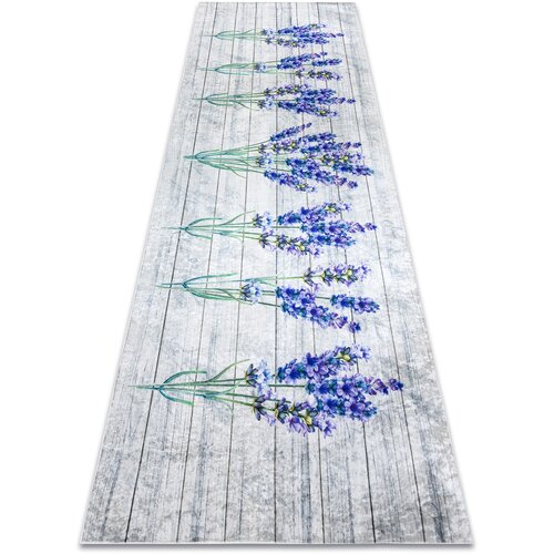 RugsX Preproge ANDRE 2716 pralna preproga Sivka protizdrsna - 80x200 cm Siva Cene