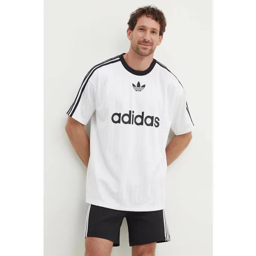 Adidas Kratka majica moški, bela barva