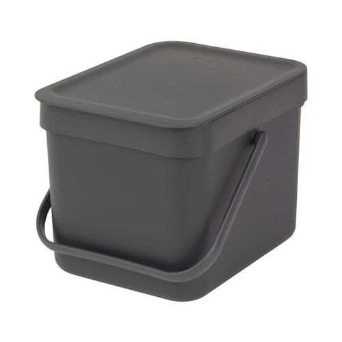 Brabantia Zabojnik za ločevanje odpadkov 6 L - Siva Cene