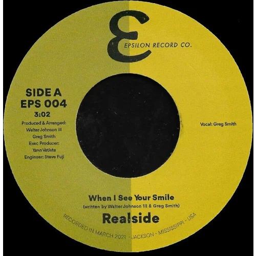 Realside - When I See Your Smile/When I See Your Smile (Extended Version) (7" Vinyl)