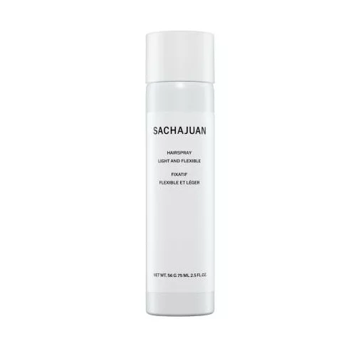 Sachajuan Hairspray Light and Flexible lak za kosu slaba fiksacija 75 ml unisex