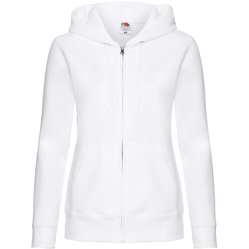 Fruit Of The Loom White hoodie zipped Cene