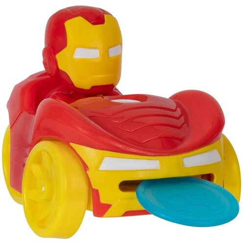 SPIDEY AND AMAZING FRIENDS disc dashers vozilo - Iron Man SNF0095 Slike