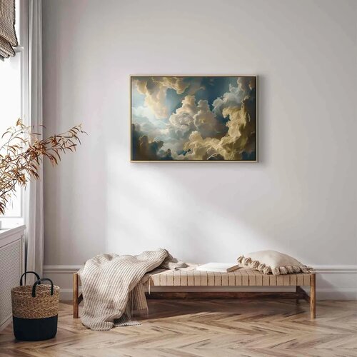  Slika - Sun and Shadows: A Theatrical Display of Nature High Above the Earth 60x40 Cene